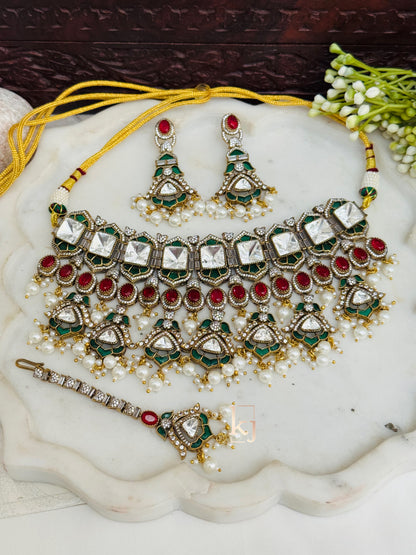 Emmeline choker bridal set