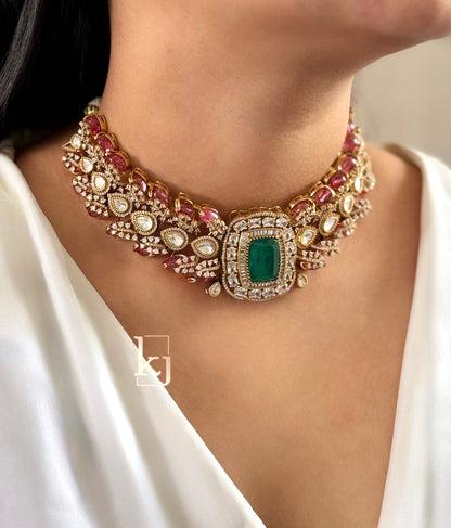 Firoza choker set