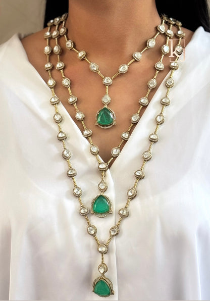 Zen three layers necklace set