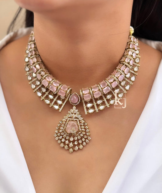 Azure necklace set