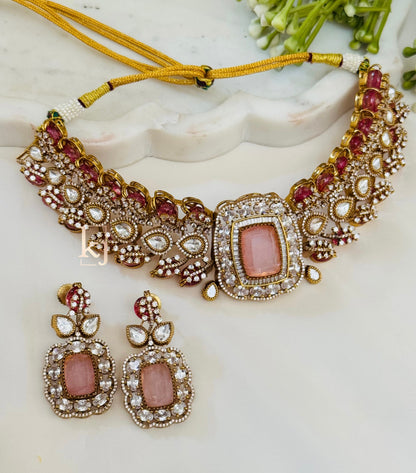 Firoza choker set