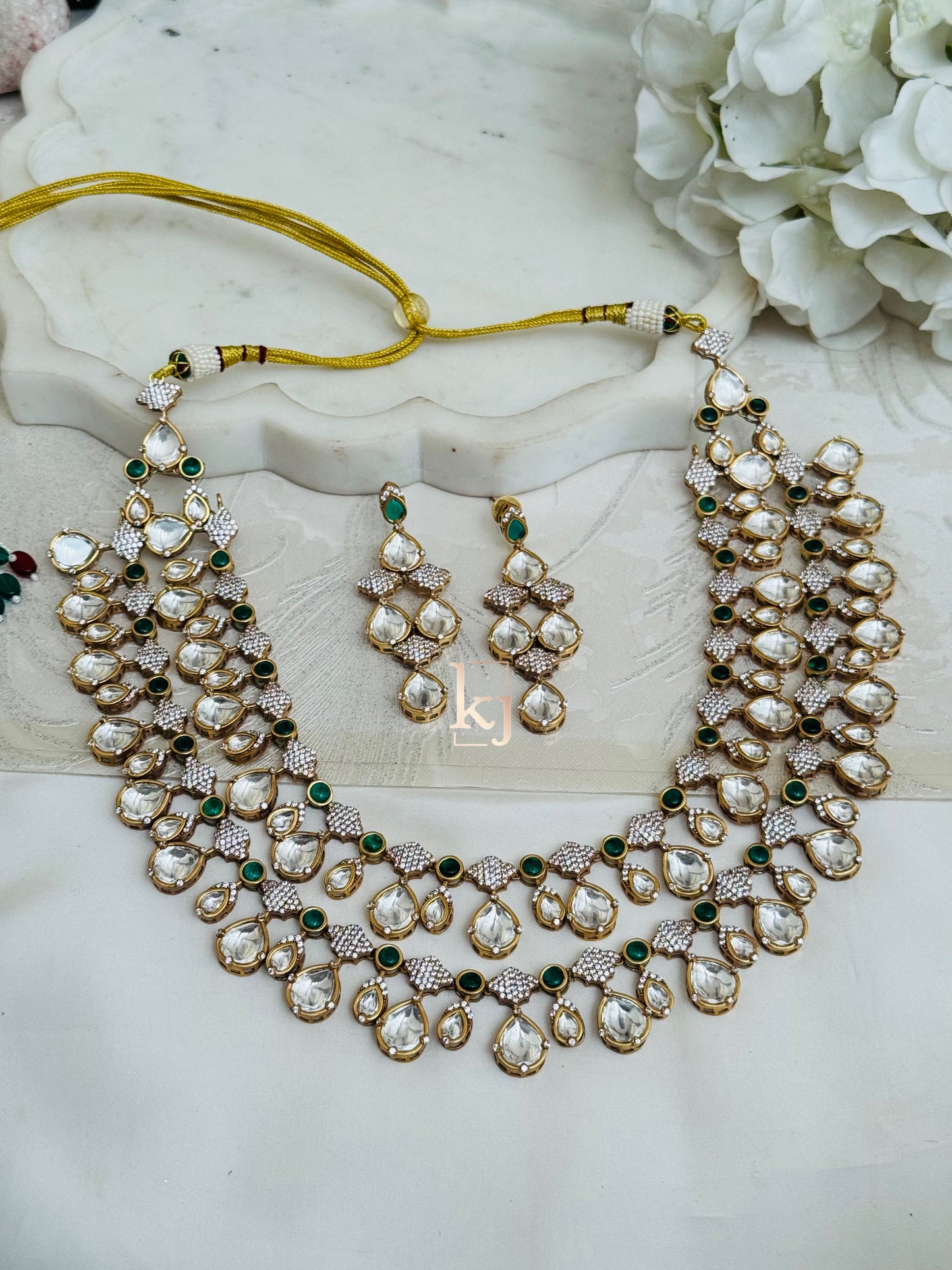 Aaron 2layers necklace set