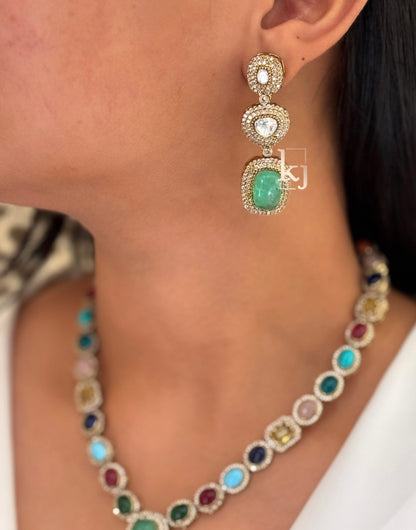 Navrang pendant set