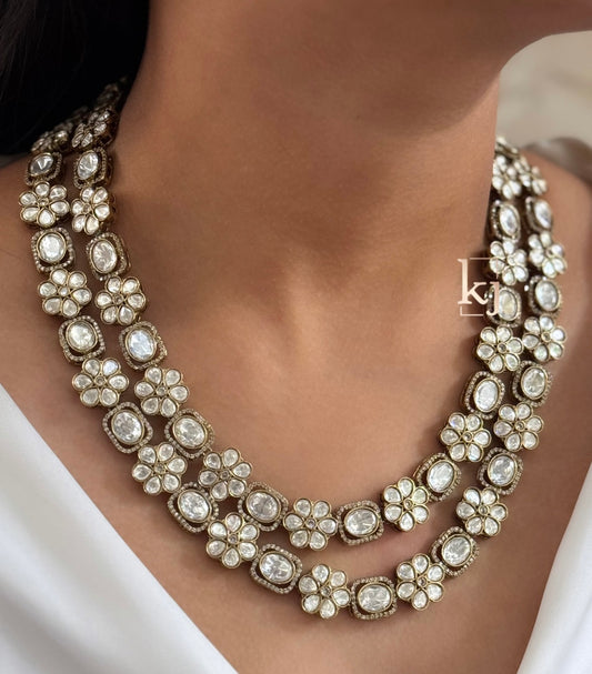 Dwivaki necklace set