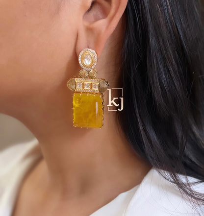 Mira Stone Earrings