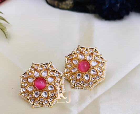 Alia kundan Traditional studs