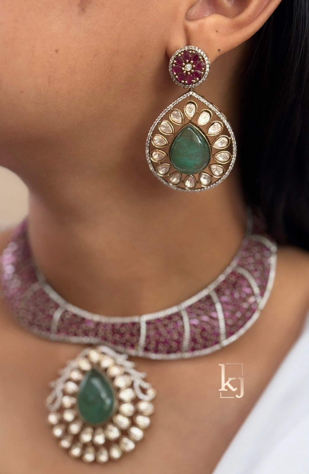 Lein necklace set