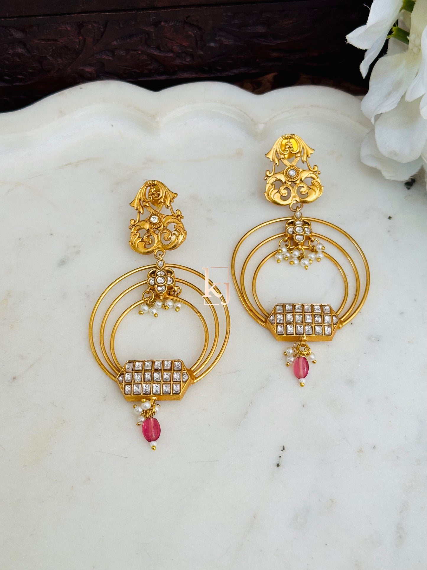Diona earrings set