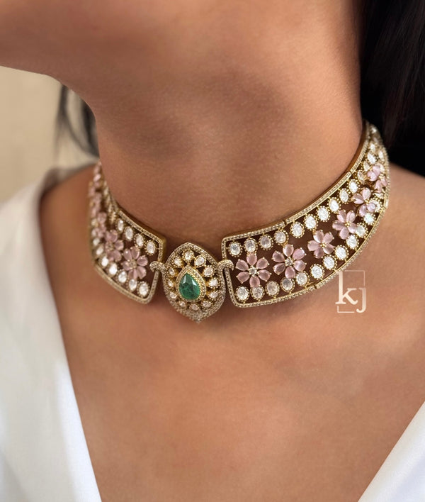 The Neve Lariat Choker Necklace