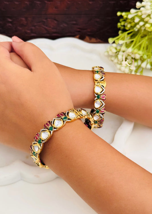 Aarini bangles set size 2.2, 2.4
