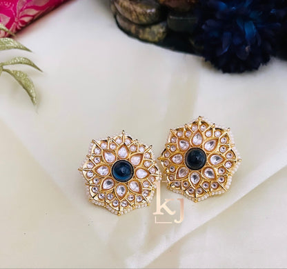 Alia kundan Traditional studs