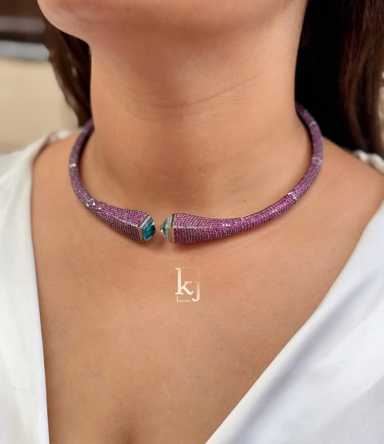 Ruzi necklace set