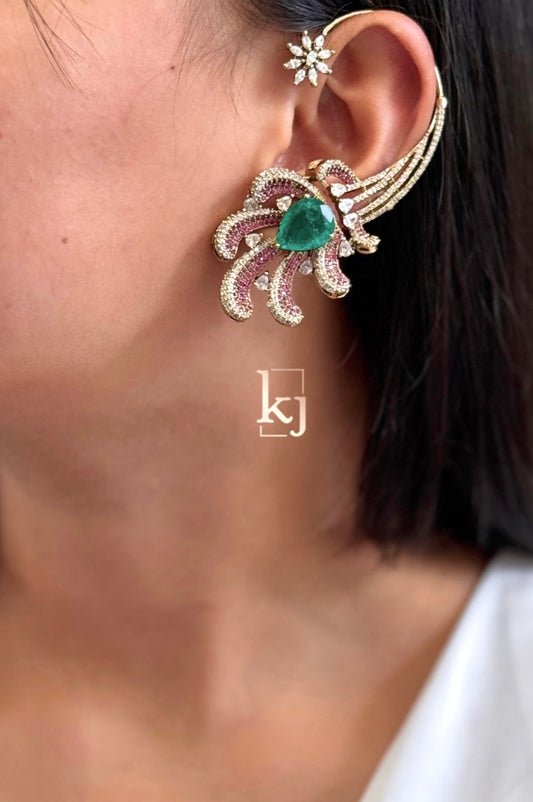 Blosy earcuff earrings