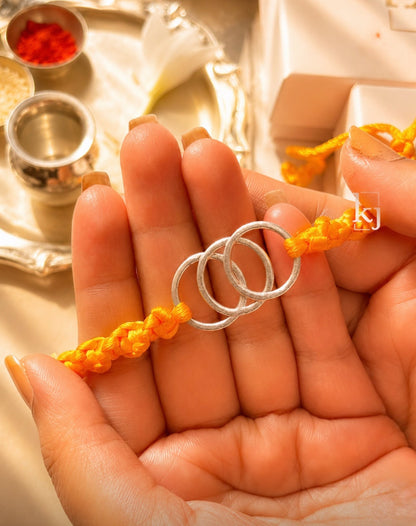 92.5 Silver Fiyona Rakhi