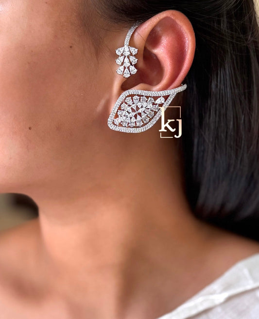 Zyuri earcuff earrings set