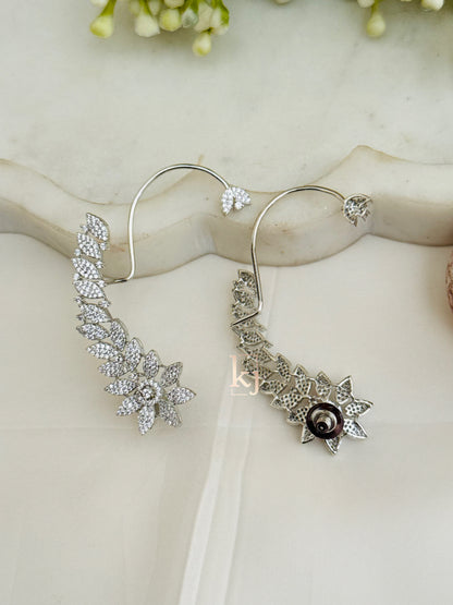 Azzy earcuff earrings set