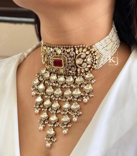 Ginie bridal choker set