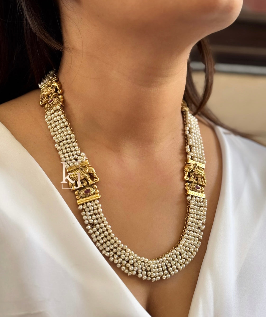 Anova long necklace set