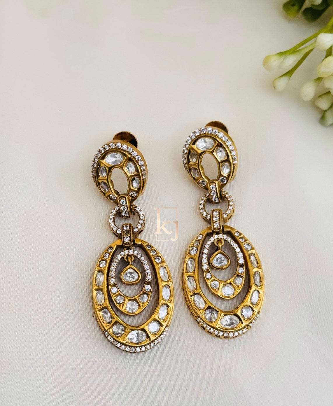 Maani earrings set