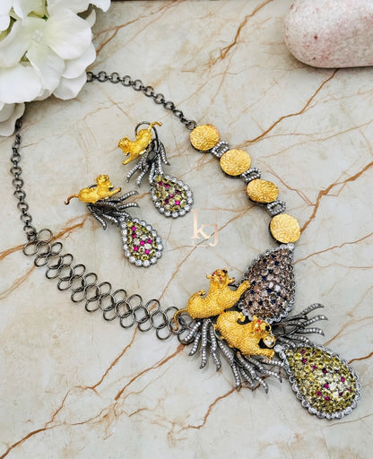 Bluebell necklace set