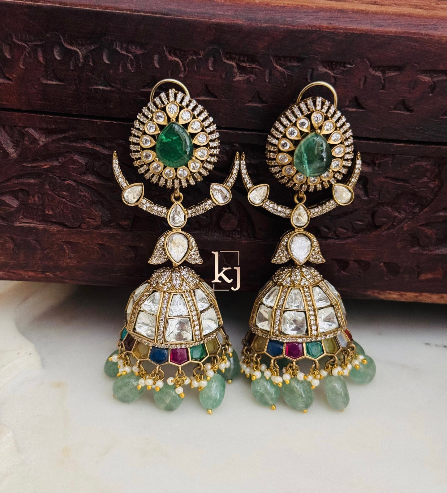Myra earrings set