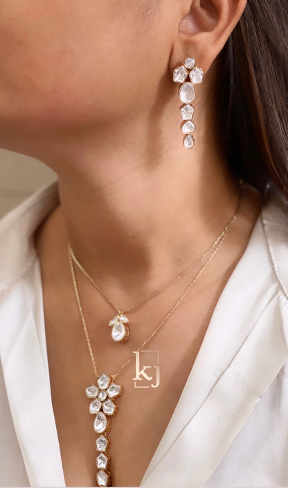 Christina Double layer Pendant Set