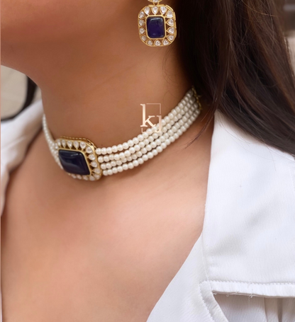 Farisha Stone Chokers Set