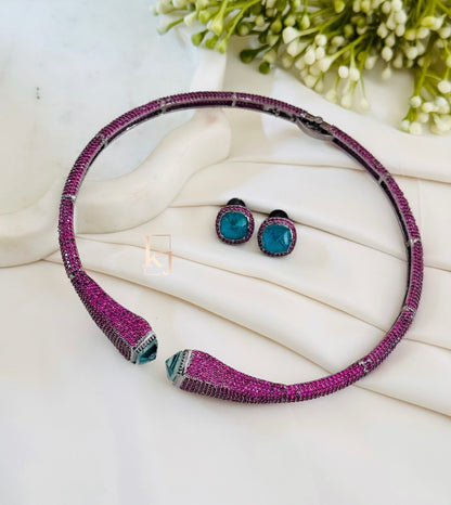 Ruzi necklace set