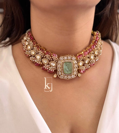 Firoza choker set