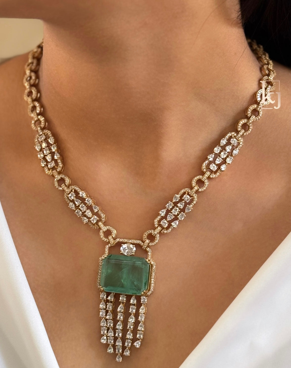 Delicate necklace set