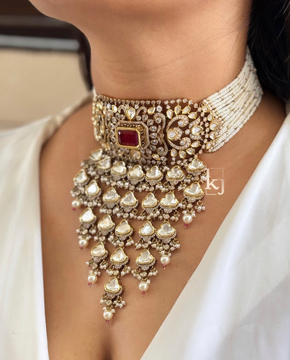 Ginie bridal choker set