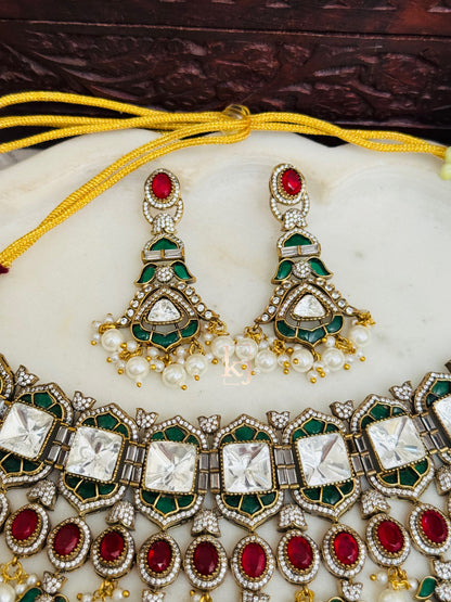 Emmeline choker bridal set