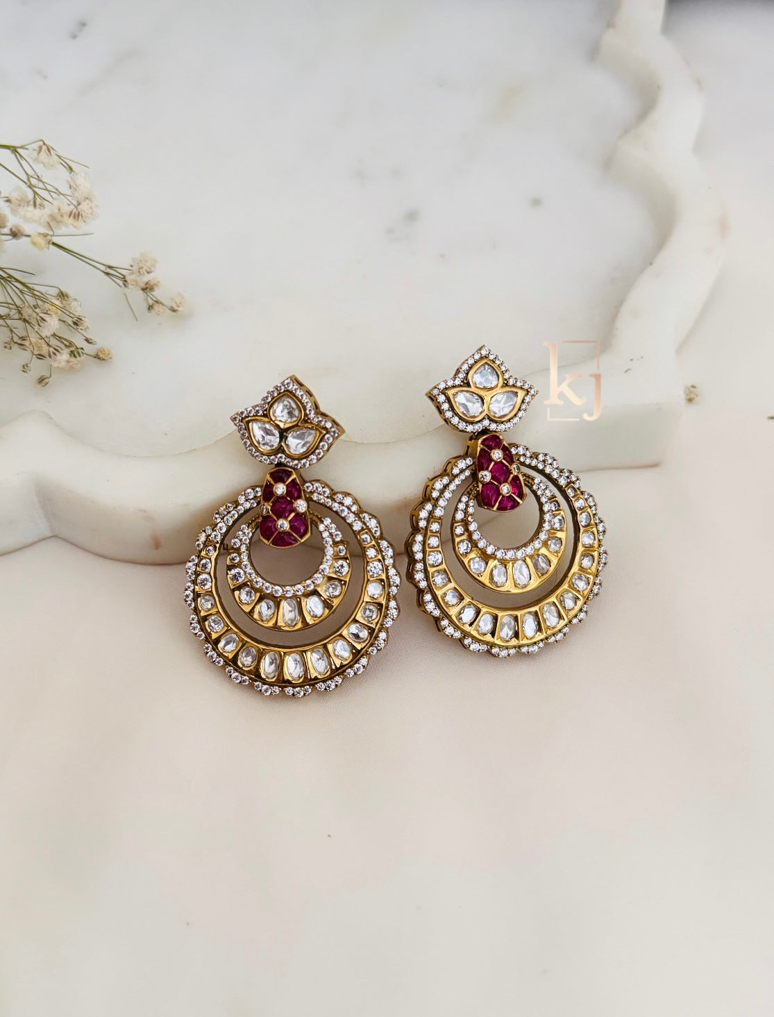 Greer earrings set