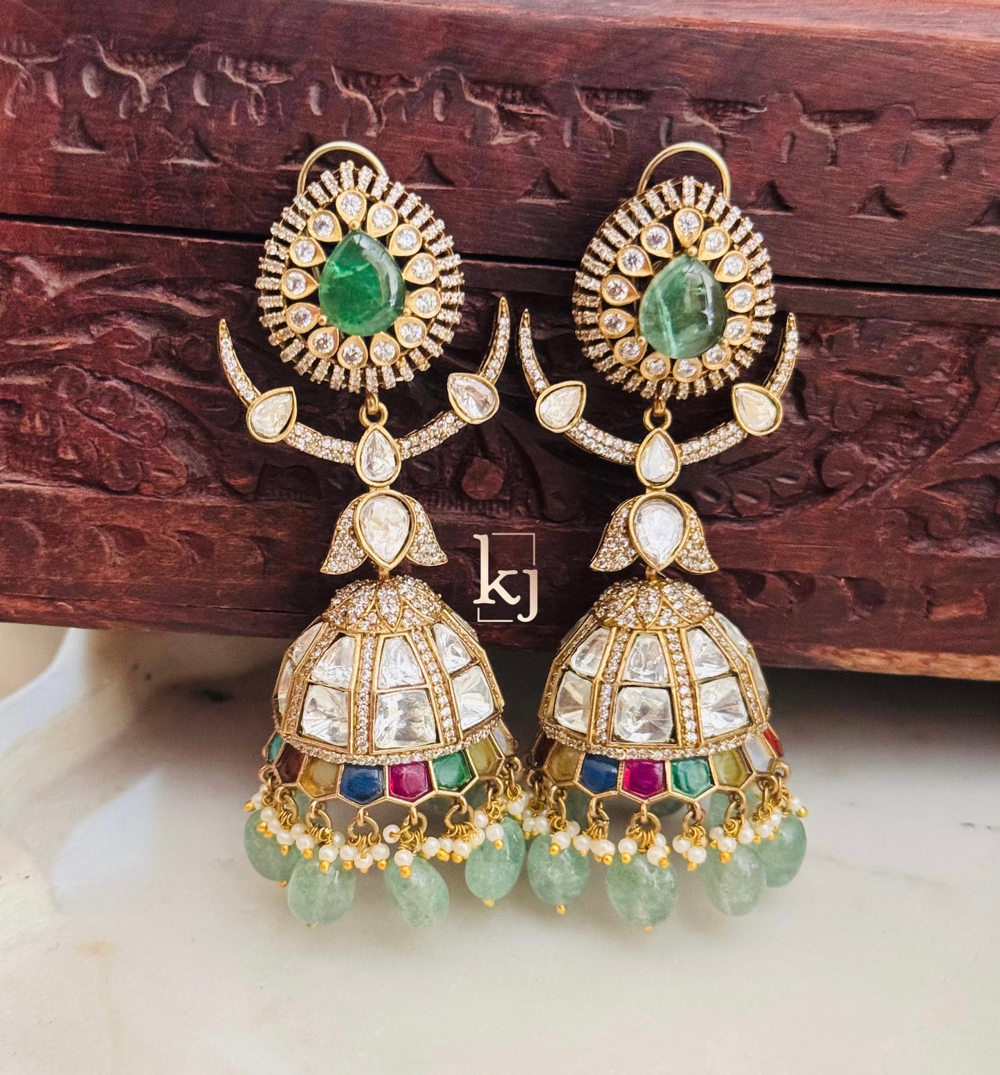Myra earrings set