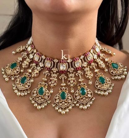 Cora bridal choker set