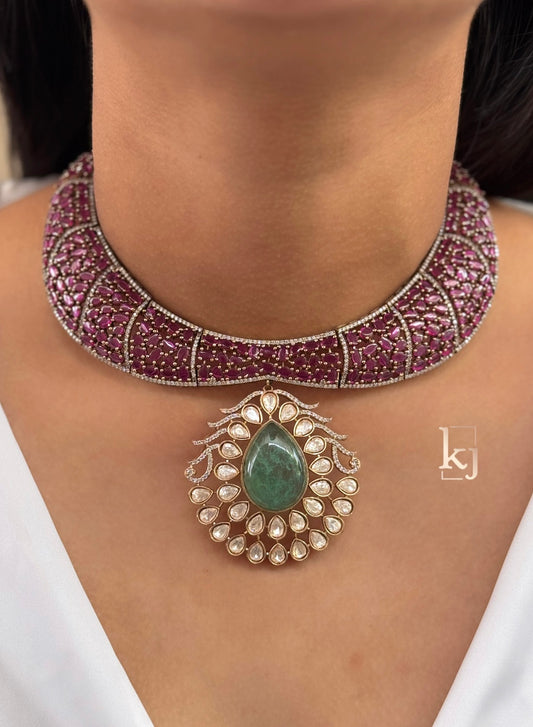Lein necklace set
