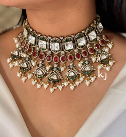 Emmeline choker bridal set