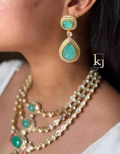 Naina 3 layers Necklace set