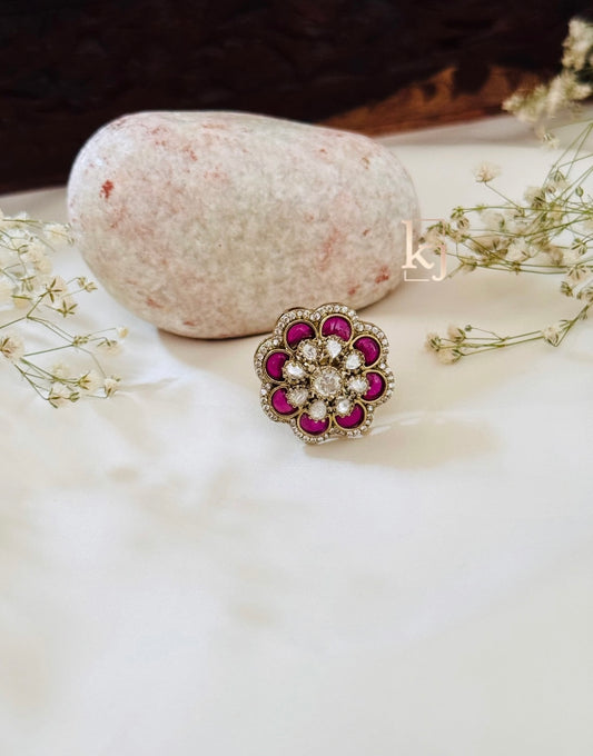 Plumeria Ring
