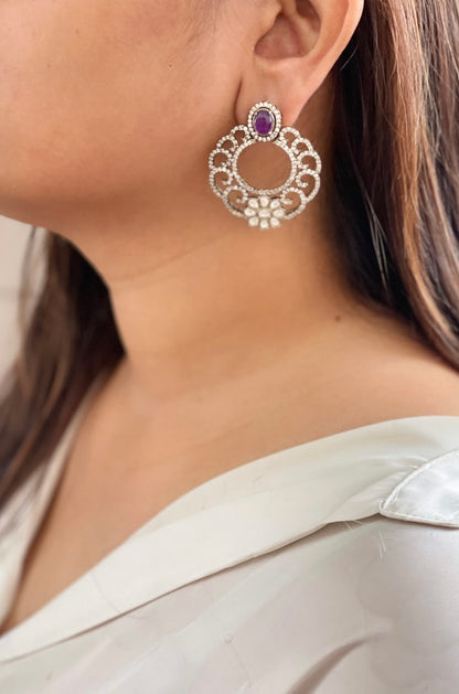 Laghuvi Earrings set