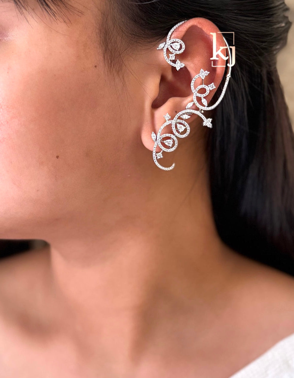 Ernest earcuff earrings set