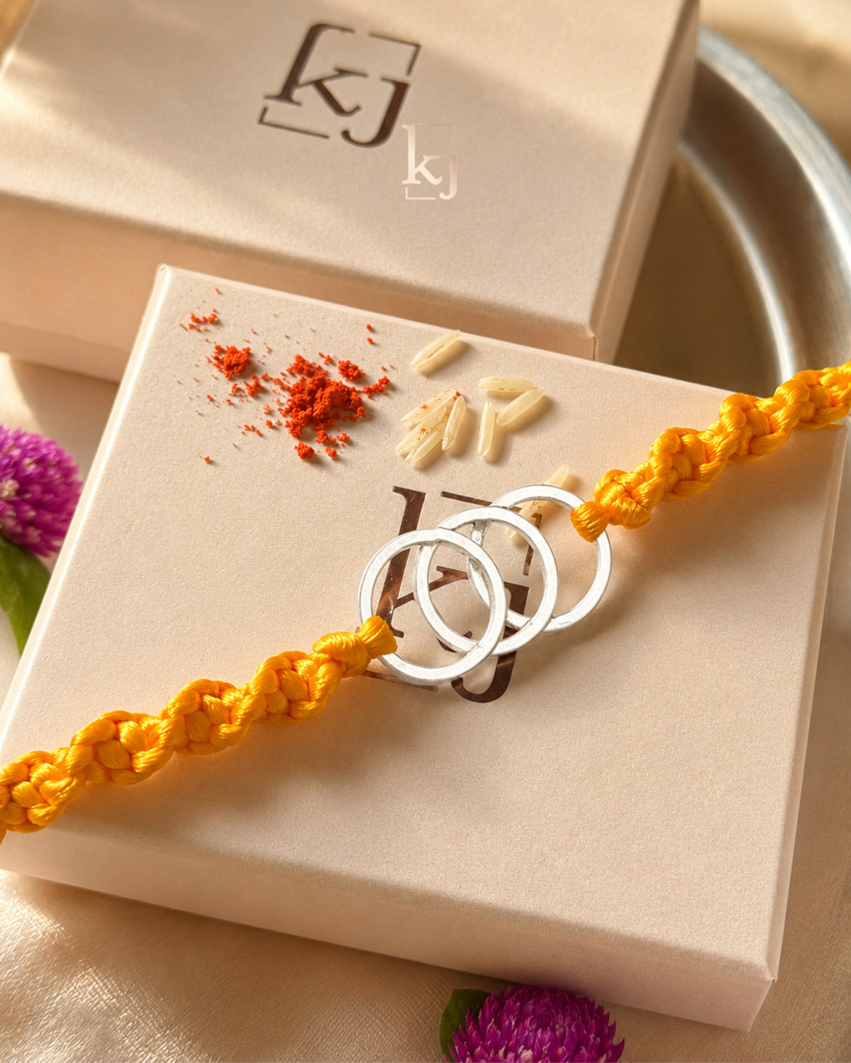 92.5 Silver Fiyona Rakhi
