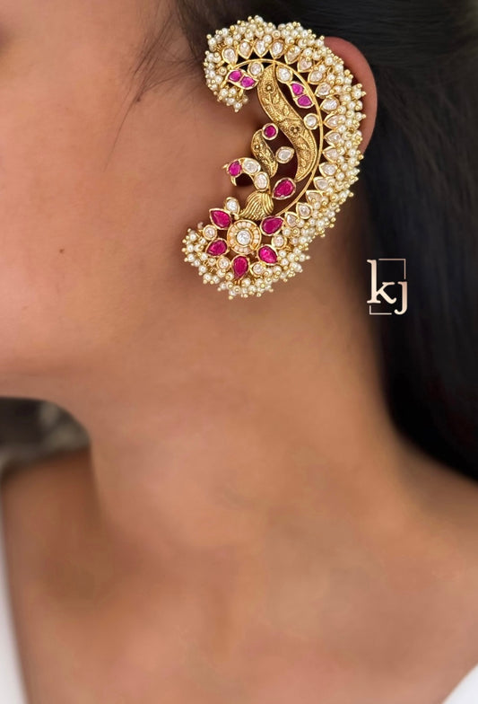 Ahana earcuff earrings set