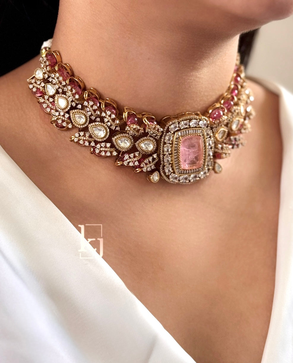 Firoza choker set