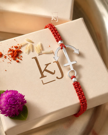 92.5 Silver Sophia Rakhi