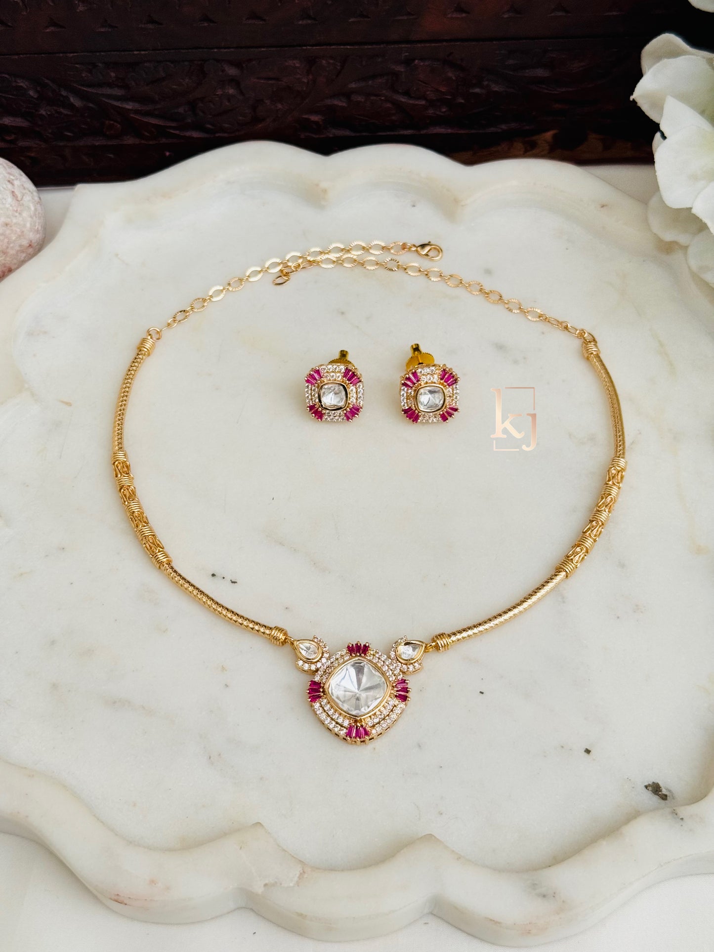 Asiya necklace set