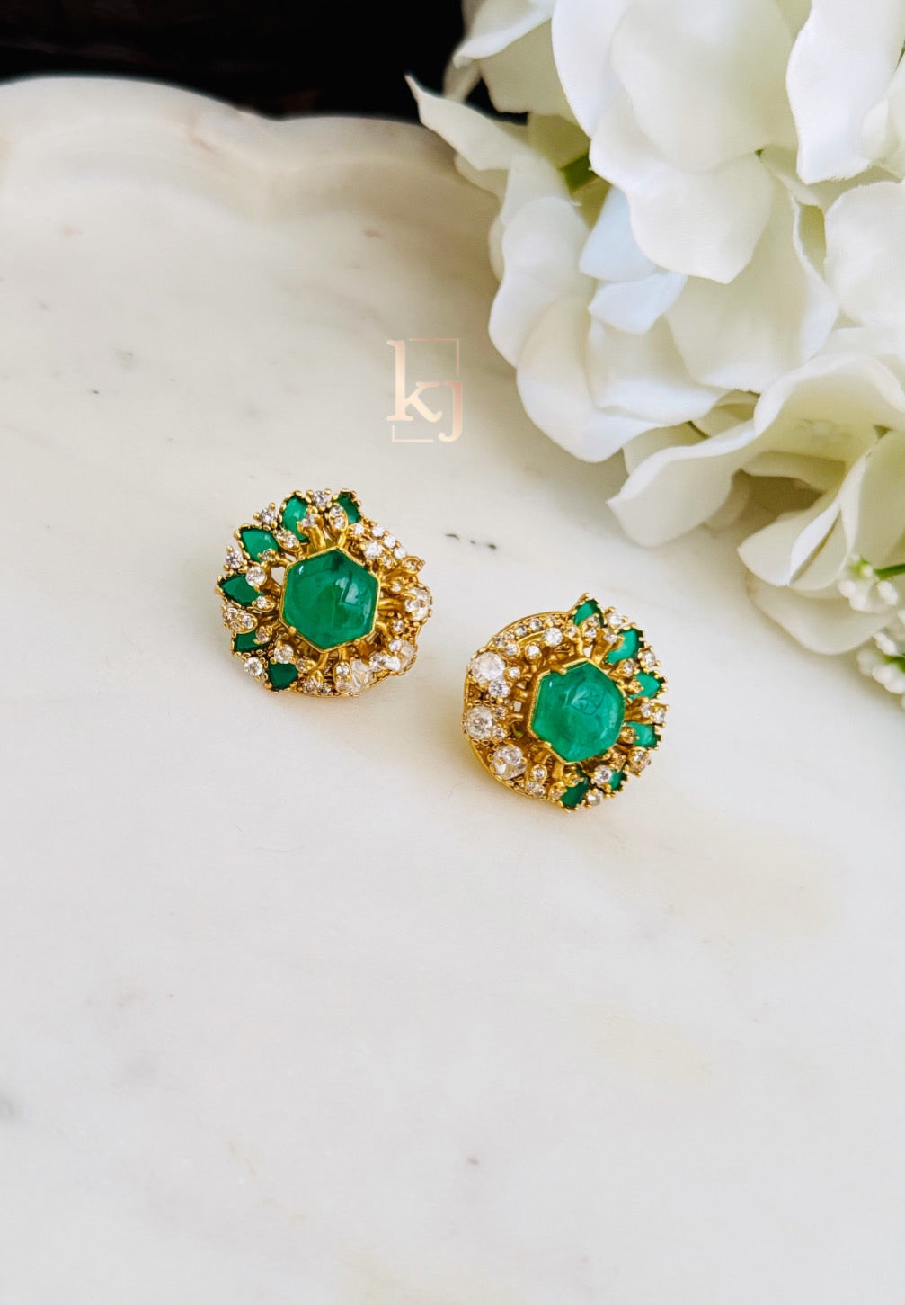 Ebony earrings set