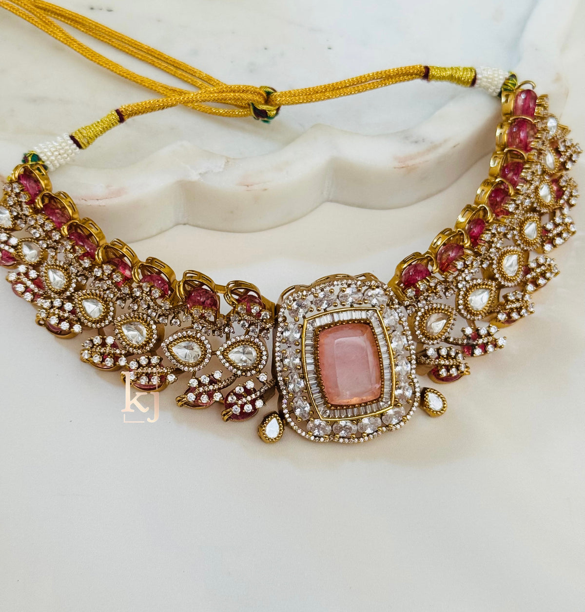 Firoza choker set