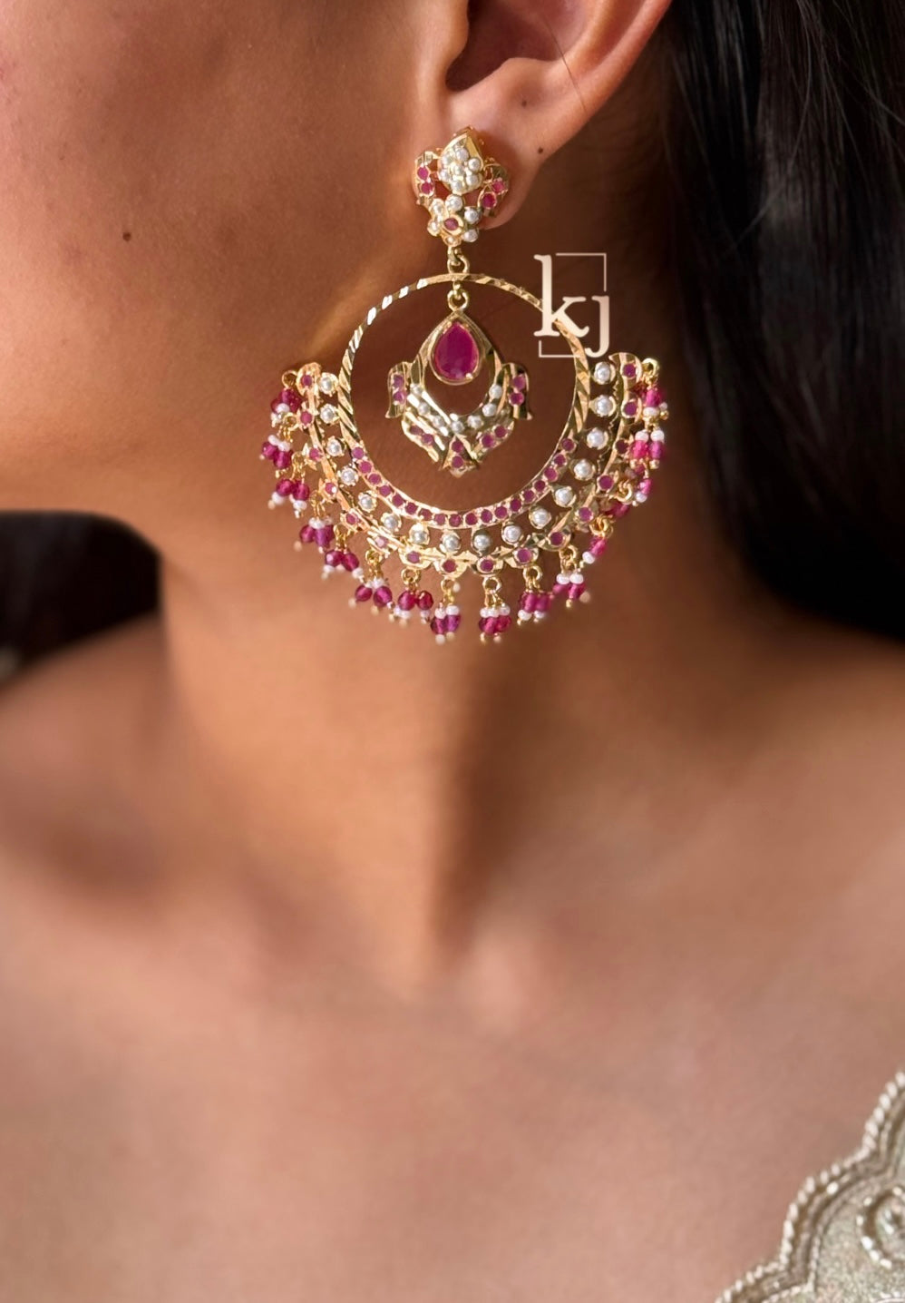 Kanak earrings set