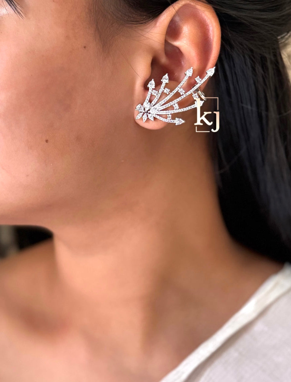 Sharlin earcuff earrings set